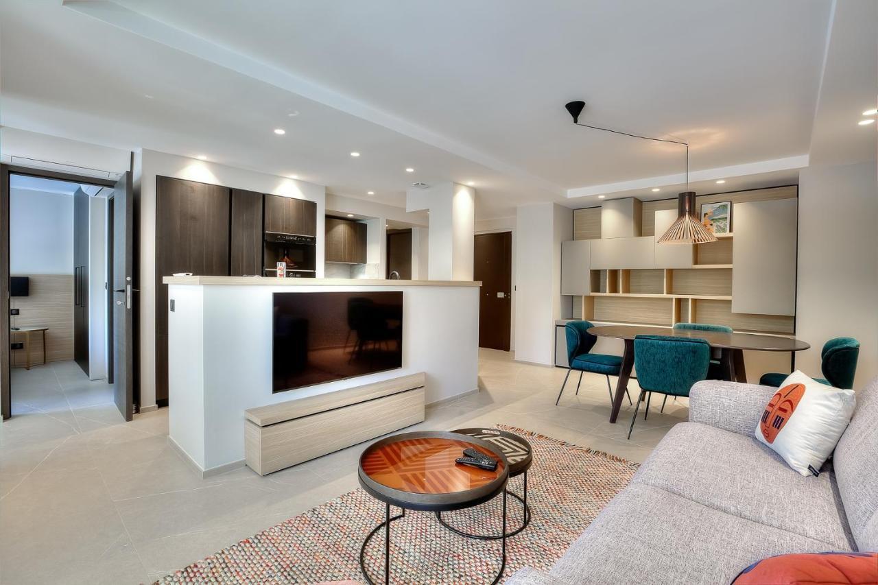 Luxury Flat With Balcony - City Center Cannes Bagian luar foto