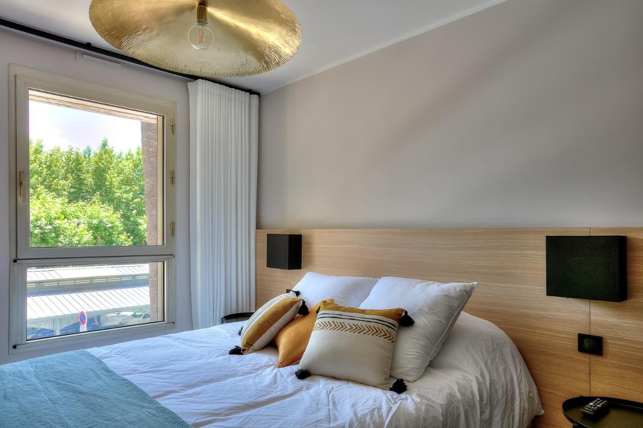 Luxury Flat With Balcony - City Center Cannes Bagian luar foto